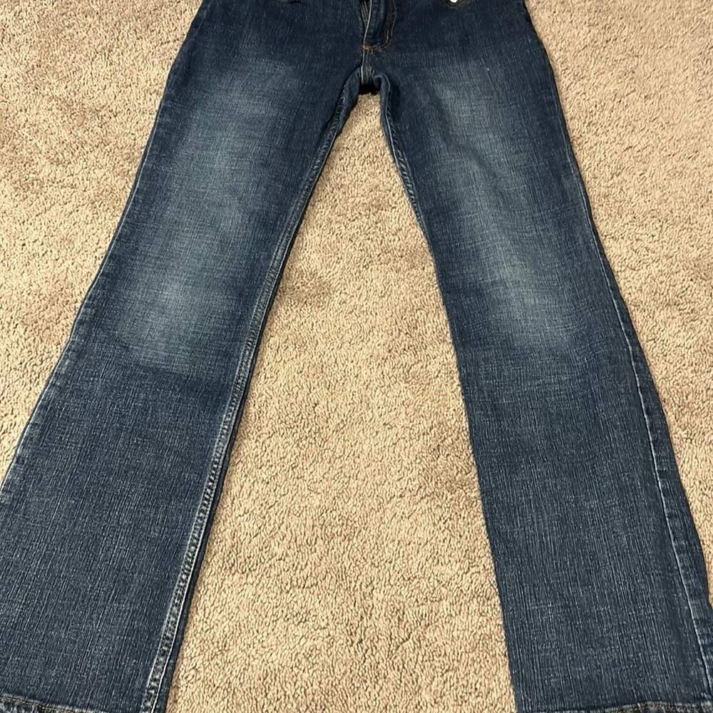 These are wrangler jeans that have never been worn and just don’t fit.